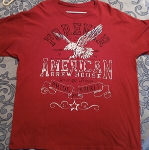 Red American Brew House Men's Shirt